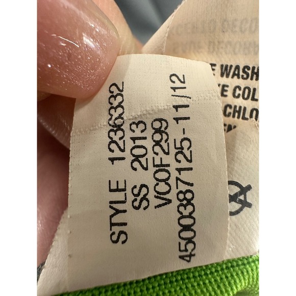 Under Armour Mens XL Loose Heatgear Golf Polo Shirt Gray Neon Green - Picture 8 of 12